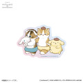 Japan Mofusand × Sanrio Smartphone Sticker - Cinnamoroll & Pompompurin : Stroll - 1