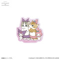 Japan Mofusand × Sanrio Smartphone Sticker - Kuromi & My Melody : Friends - 1