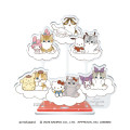 Japan Mofusand × Sanrio 2way Acrylic Stand - 1