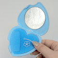 Japan Sanrio Heart-shaped Mirror & Comb - Cinnamoroll : Y2K Leopard - 2