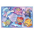 Japan Sanrio Picnic Blanket Leisure Sheet - Characters Swimsuit Tan Night Party - 1
