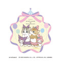 Japan Mofusand × Sanrio Travel Sticker - Kuromi & My Melody : Amusement Park - 1
