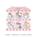 Japan Mofusand × Sanrio Travel Sticker - mofusand : Merry Go Round - 1