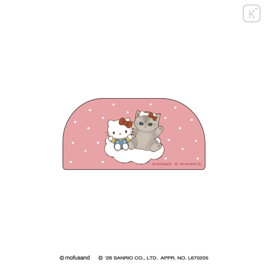 Japan Mofusand × Sanrio Acrylic Clip - Hello Kitty - 1