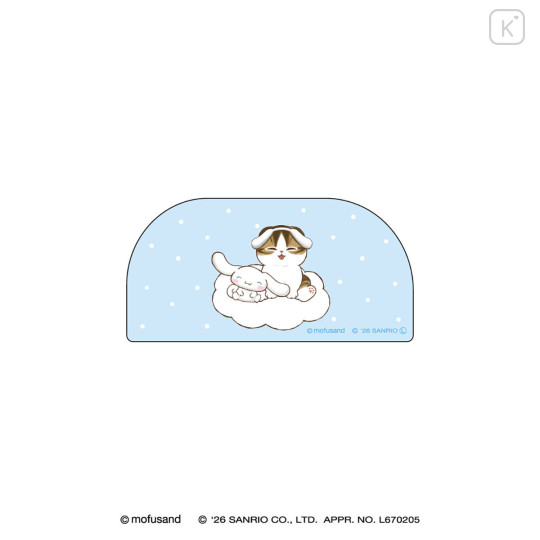 Japan Mofusand × Sanrio Acrylic Clip - Cinnamoroll - 1
