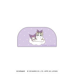 Japan Mofusand × Sanrio Acrylic Clip - Kuromi