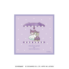 Japan Mofusand × Sanrio Mini Towel - Kuromi