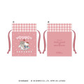 Japan Mofusand × Sanrio Mini Drawstring Bag - Hello Kitty - 1