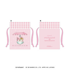 Japan Mofusand × Sanrio Mini Drawstring Bag - My Melody