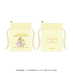 Japan Mofusand × Sanrio Mini Drawstring Bag - Pompompurin