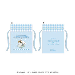 Japan Mofusand × Sanrio Mini Drawstring Bag - Cinnamoroll