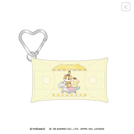 Japan Mofusand × Sanrio Clear Multi Case (S) - Pompompurin - 1