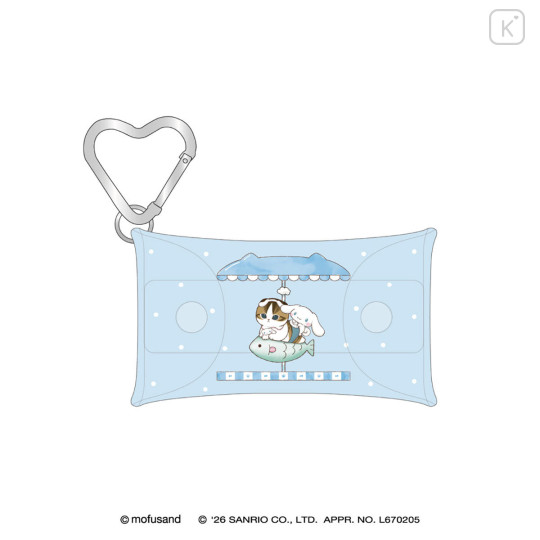 Japan Mofusand × Sanrio Clear Multi Case (S) - Cinnamoroll - 1
