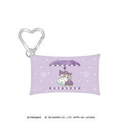 Japan Mofusand × Sanrio Clear Multi Case (S) - Kuromi