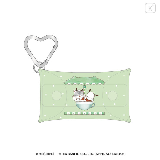 Japan Mofusand × Sanrio Clear Multi Case (S) - Pochacco - 1
