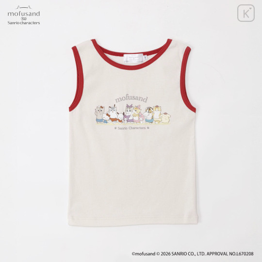 Japan Mofusand × Sanrio Tank Top (L) - March Natural - 3