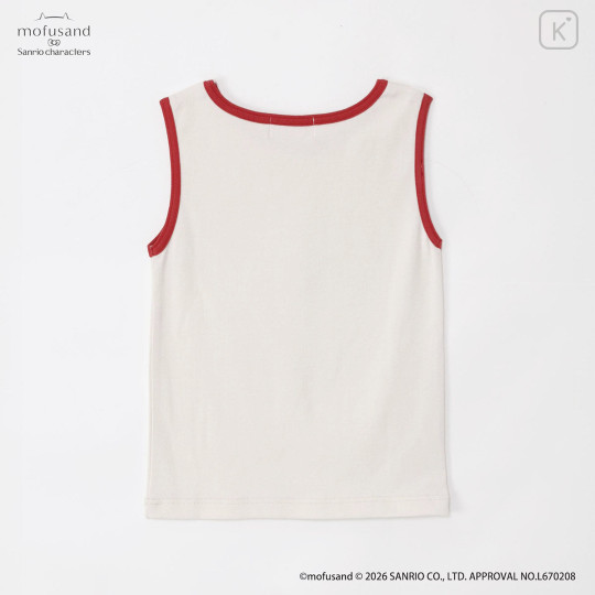 Japan Mofusand × Sanrio Tank Top (L) - March Natural - 4