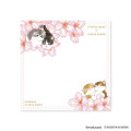 Japan Mofusand Hibiya Kadan Square Sticky Notes - Pink - 1