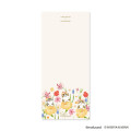 Japan Mofusand Hibiya Kadan Letter Pad - Beige - 2