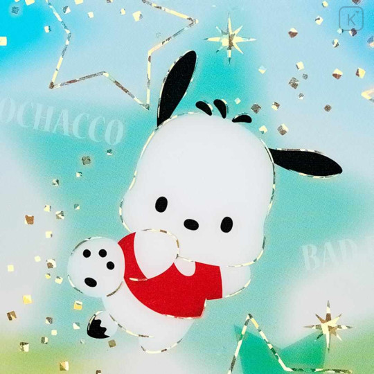 Japan Sanrio Greeting Card - Hapidanbui Boys Clear Gold Foil We're Great Because We're All Different - 2