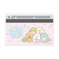 Japan San-x Clear Pass Case Card Sleeve Set - Sumikko Gurashi : Tapioca Park Pink - 3