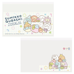 Japan San-x Clear Pass Case Card Sleeve Set - Sumikko Gurashi : Mysterious Friends