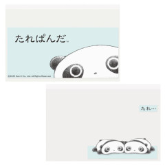 Japan San-x Clear Pass Case Card Sleeve Set - Tarepanda
