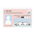 Japan San-x Clear Pass Case Card Sleeve Set - Tarepanda - 2