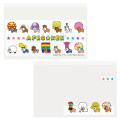 Japan San-x Clear Pass Case Card Sleeve Set - Afro Ken - 1