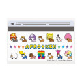 Japan San-x Clear Pass Case Card Sleeve Set - Afro Ken - 3