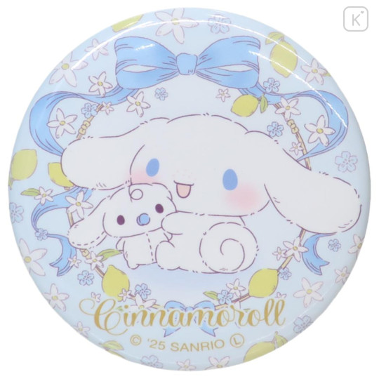 Japan Sanrio Can Badge - Cinnamoroll : Milk Hug - 1