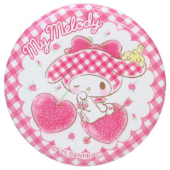 Japan Sanrio Can Badge - My Melody : Heart Cherry