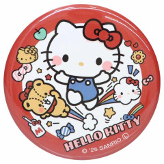 Japan Sanrio Can Badge - Hello Kitty & Tiny Chum : My Favorite Days