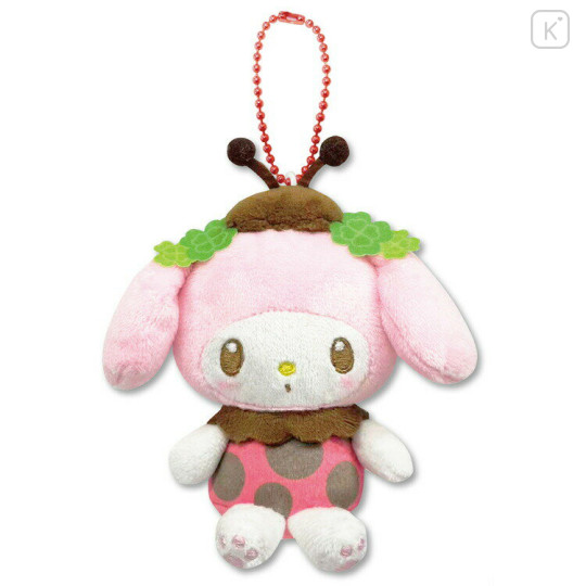 Japan Sanrio Petit Mini Mascot Holder - My Melody : Ladybug - 1