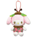 Japan Sanrio Petit Mini Mascot Holder - My Melody : Ladybug - 1