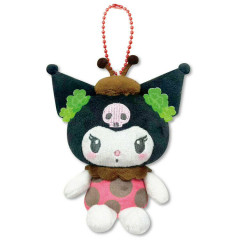 Japan Sanrio Petit Mini Mascot Holder - Kuromi : Ladybug