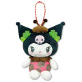 Japan Sanrio Petit Mini Mascot Holder - Kuromi : Ladybug - 1