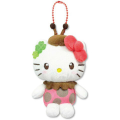 Japan Sanrio Petit Mini Mascot Holder - Hello Kitty : Ladybug