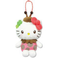 Japan Sanrio Petit Mini Mascot Holder - Hello Kitty : Ladybug - 1