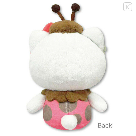 Japan Sanrio Petit Mini Mascot Holder - Hello Kitty : Ladybug - 2