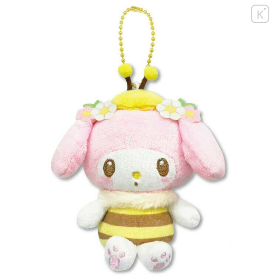 Japan Sanrio Petit Mini Mascot Holder - My Melody : Honeybee - 1