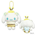 Japan Sanrio Petit Mini Mascot Holder - Cinnamoroll : Honeybee - 2