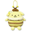 Japan Sanrio Petit Mini Mascot Holder - Pompompurin : Honeybee - 1