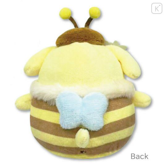 Japan Sanrio Petit Mini Mascot Holder - Pompompurin : Honeybee - 2