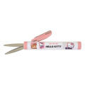 Japan Sanrio Compact Scissors - Hello Kitty : Collesta Slide Happy Life - 2