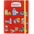 Japan Sanrio 5+1 Pockets A4 Index File Holder - Hello Kitty : Supermarket Red - 1