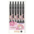 Japan Sanrio Sarasa Clip Gel Pen Set - My Melody : Sakura Kimono Pink - 1