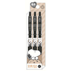 Japan Peanuts Sarasa Clip Gel Pen Set - Snoopy : Cookies