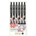 Japan Sanrio Sarasa Clip Gel Pen Set - Sakura Kimono Characters - 1