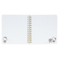 Japan Sanrio Square Ring Notebook - Hello Kitty : Supermarket - 2